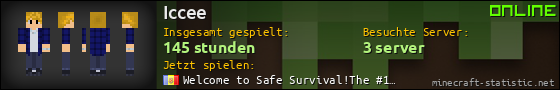 Benutzerleisten 560x90 für Iccee