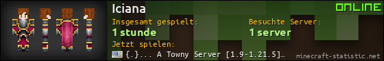 Benutzerleisten 560x90 für Iciana