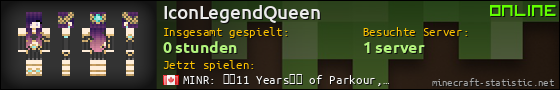 Benutzerleisten 560x90 für IconLegendQueen