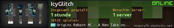 Benutzerleisten 560x90 für IcyGlitch