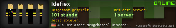 Benutzerleisten 560x90 für Idefiex