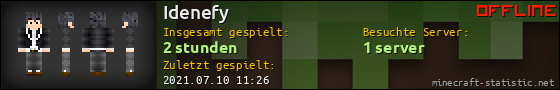 Benutzerleisten 560x90 für Idenefy