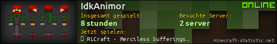Benutzerleisten 560x90 für IdkAnimor