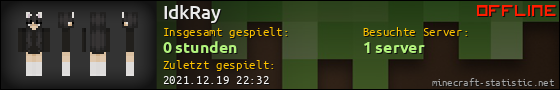Benutzerleisten 560x90 für IdkRay