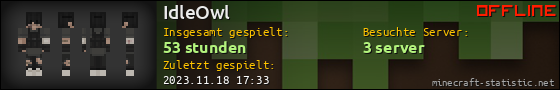Benutzerleisten 560x90 für IdleOwl