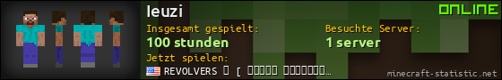 Benutzerleisten 560x90 für Ieuzi