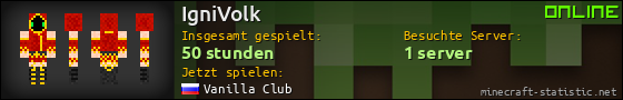 Benutzerleisten 560x90 für IgniVolk