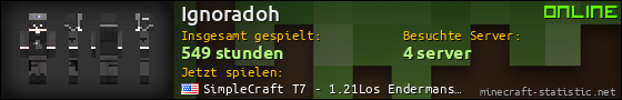Benutzerleisten 560x90 für Ignoradoh