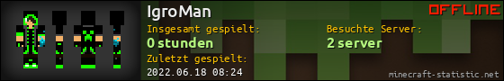 Benutzerleisten 560x90 für IgroMan