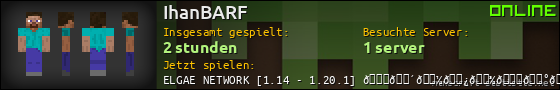 Benutzerleisten 560x90 für IhanBARF