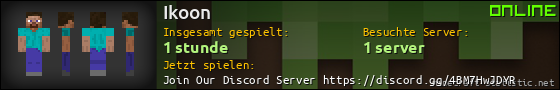 Benutzerleisten 560x90 für Ikoon