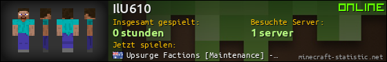 Benutzerleisten 560x90 für IlU610