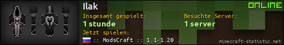 Benutzerleisten 560x90 für Ilak