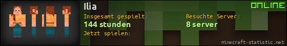 Benutzerleisten 560x90 für Ilia