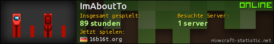 Benutzerleisten 560x90 für ImAboutTo