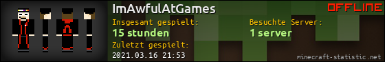 Benutzerleisten 560x90 für ImAwfulAtGames