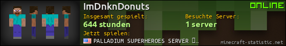 Benutzerleisten 560x90 für ImDnknDonuts