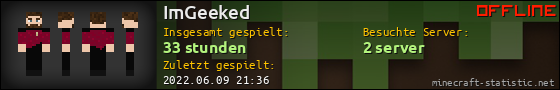 Benutzerleisten 560x90 für ImGeeked