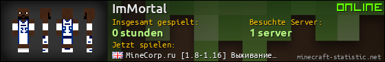 Benutzerleisten 560x90 für ImMortal