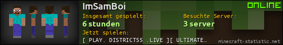 Benutzerleisten 560x90 für ImSamBoi