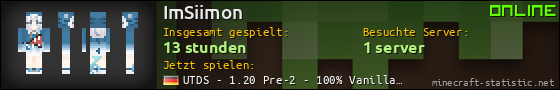 Benutzerleisten 560x90 für ImSiimon