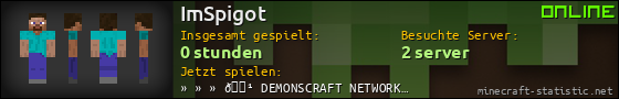 Benutzerleisten 560x90 für ImSpigot