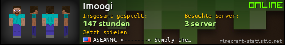 Benutzerleisten 560x90 für Imoogi