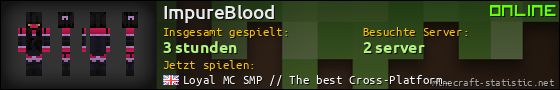 Benutzerleisten 560x90 für ImpureBlood