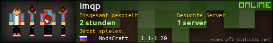 Benutzerleisten 560x90 für Imqp