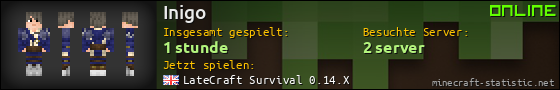 Benutzerleisten 560x90 für Inigo