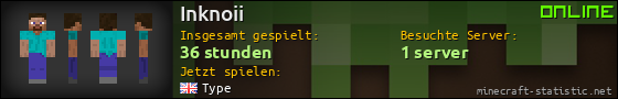 Benutzerleisten 560x90 für Inknoii