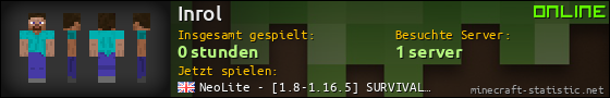 Benutzerleisten 560x90 für Inrol