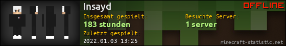 Benutzerleisten 560x90 für Insayd
