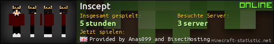 Benutzerleisten 560x90 für Inscept