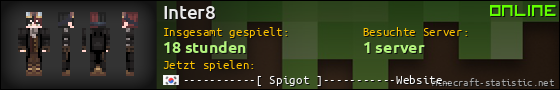 Benutzerleisten 560x90 für Inter8