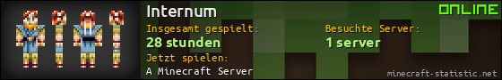 Benutzerleisten 560x90 für Internum