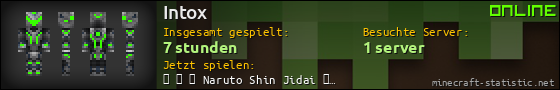 Benutzerleisten 560x90 für Intox
