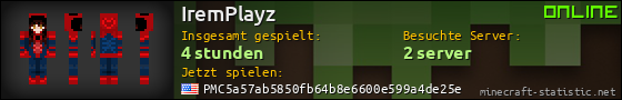 Benutzerleisten 560x90 für IremPlayz