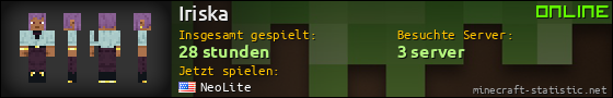 Benutzerleisten 560x90 für Iriska