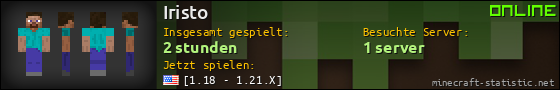 Benutzerleisten 560x90 für Iristo