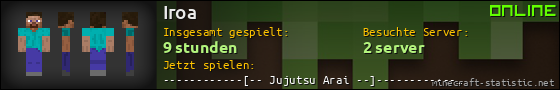 Benutzerleisten 560x90 für Iroa