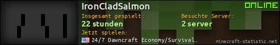 Benutzerleisten 560x90 für IronCladSalmon