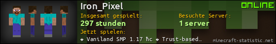 Benutzerleisten 560x90 für Iron_Pixel