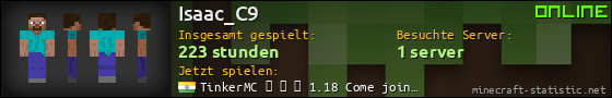 Benutzerleisten 560x90 für Isaac_C9