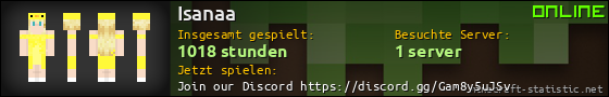 Benutzerleisten 560x90 für Isanaa