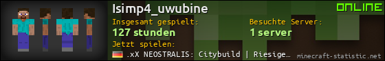 Benutzerleisten 560x90 für Isimp4_uwubine