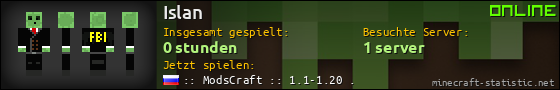 Benutzerleisten 560x90 für Islan