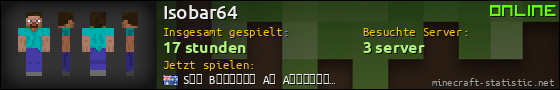 Benutzerleisten 560x90 für Isobar64