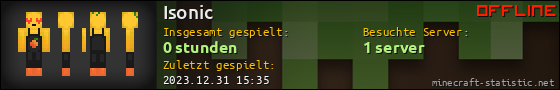 Benutzerleisten 560x90 für Isonic