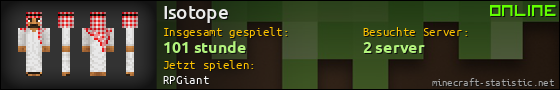 Benutzerleisten 560x90 für Isotope